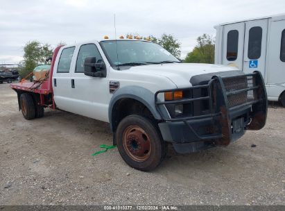 2008 FORD F-450 CHASSIS LARIAT/XL/XLT White  Diesel 1FDXW46R58EE58928 photo #1