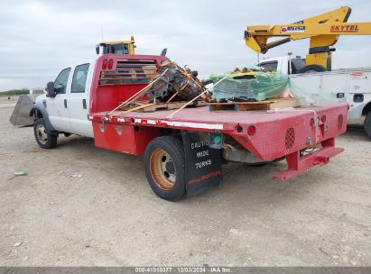 2008 FORD F-450 CHASSIS LARIAT/XL/XLT White  Diesel 1FDXW46R58EE58928 photo #4