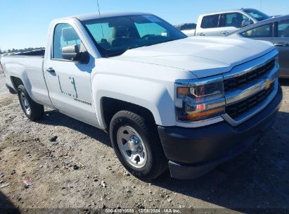 2018 CHEVROLET SILVERADO 1500 WORK TRUCK White  Gasoline 1GCNCNEH6JZ244158 photo #1