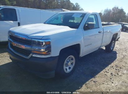 2018 CHEVROLET SILVERADO 1500 WORK TRUCK White  Gasoline 1GCNCNEH6JZ244158 photo #3