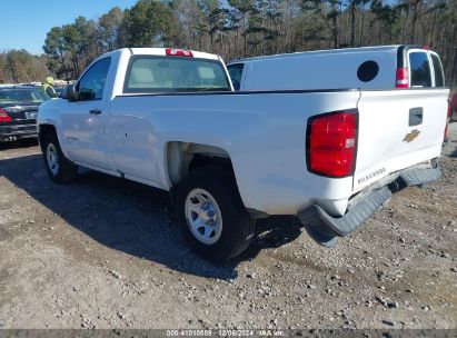 2018 CHEVROLET SILVERADO 1500 WORK TRUCK White  Gasoline 1GCNCNEH6JZ244158 photo #4