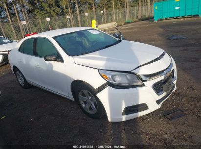 2016 CHEVROLET MALIBU LIMITED 1FL White  Gasoline 1G11A5SA0GU143014 photo #1