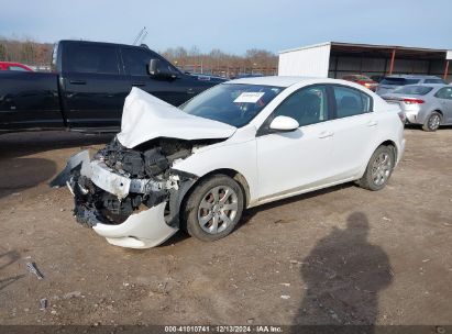 2013 MAZDA MAZDA3 I SPORT White  Gasoline JM1BL1U74D1788780 photo #3