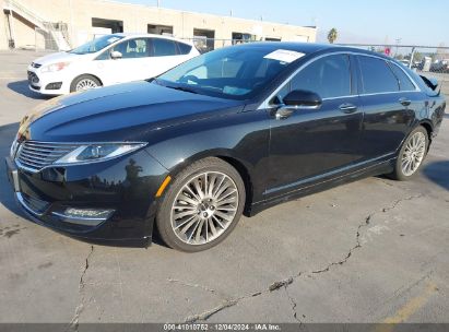 2013 LINCOLN MKZ Black  Gasoline 3LN6L2JK0DR827866 photo #3