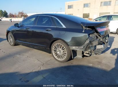 2013 LINCOLN MKZ Black  Gasoline 3LN6L2JK0DR827866 photo #4