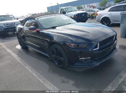 2015 FORD MUSTANG ECOBOOST PREMIUM Black  Gasoline 1FATP8UH7F5380978 photo #1