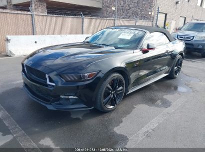 2015 FORD MUSTANG ECOBOOST PREMIUM Black  Gasoline 1FATP8UH7F5380978 photo #3