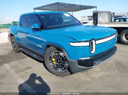 2022 RIVIAN R1T LAUNCH EDITION Blue  Electric 7FCTGAAL3NN000778 photo #1