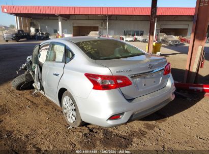 2017 NISSAN SENTRA SV Silver  Gasoline 3N1AB7APXHL680882 photo #4