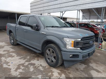 2019 FORD F-150 XLT Gray  Gasoline 1FTEW1C53KKD04075 photo #1