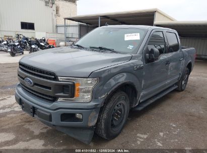 2019 FORD F-150 XLT Gray  Gasoline 1FTEW1C53KKD04075 photo #3