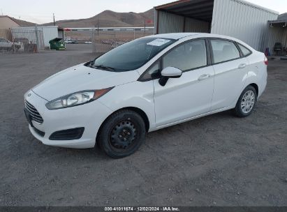 2014 FORD FIESTA S White  Gasoline 3FADP4AJ9EM180245 photo #3