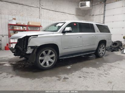 2020 CADILLAC ESCALADE ESV 4WD LUXURY Silver  Gasoline 1GYS4HKJ5LR122767 photo #3