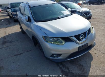 2014 NISSAN ROGUE SL Silver  Gasoline 5N1AT2MT4EC774829 photo #1