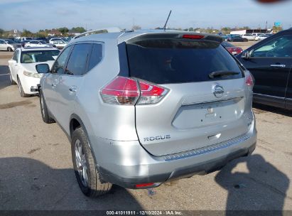 2014 NISSAN ROGUE SL Silver  Gasoline 5N1AT2MT4EC774829 photo #4