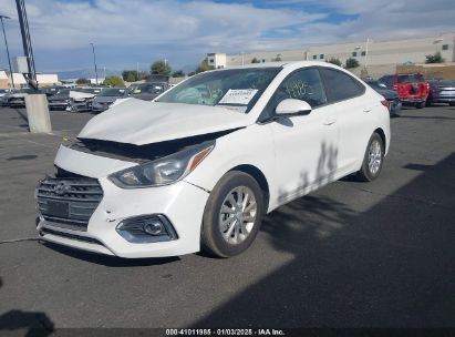 2019 HYUNDAI ACCENT SEL White  Gasoline 3KPC24A37KE061329 photo #3