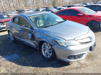 2016 ACURA ILX PREMIUM PACKAGE/TECHNOLOGY PLUS PACKAGE Silver  Gasoline 19UDE2F78GA001065 photo #1