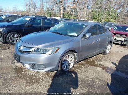 2016 ACURA ILX PREMIUM PACKAGE/TECHNOLOGY PLUS PACKAGE Silver  Gasoline 19UDE2F78GA001065 photo #3