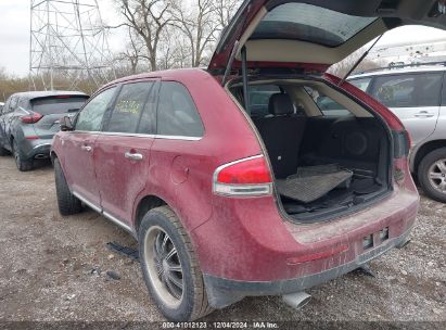 2013 LINCOLN MKX Red  Gasoline 2LMDJ8JK1DBL48455 photo #4