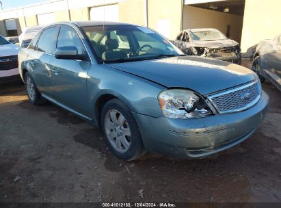 2007 FORD FIVE HUNDRED SEL Green  Gasoline 1FAHP24147G156806 photo #1