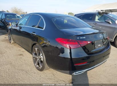 2022 MERCEDES-BENZ C 300 SEDAN Black  Gasoline W1KAF4GB0NR035972 photo #4