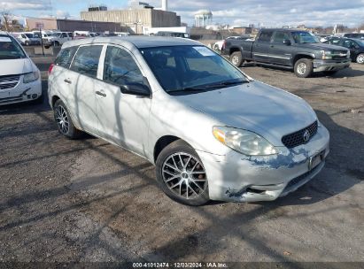 2003 TOYOTA MATRIX STANDARD Silver  Gasoline 2T1KR32E23C032080 photo #1