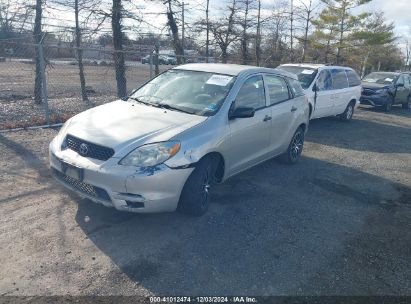 2003 TOYOTA MATRIX STANDARD Silver  Gasoline 2T1KR32E23C032080 photo #3