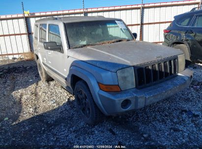 2007 JEEP COMMANDER SPORT Silver  Gasoline 1J8HG48K77C626495 photo #1