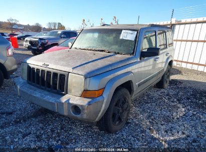 2007 JEEP COMMANDER SPORT Silver  Gasoline 1J8HG48K77C626495 photo #3