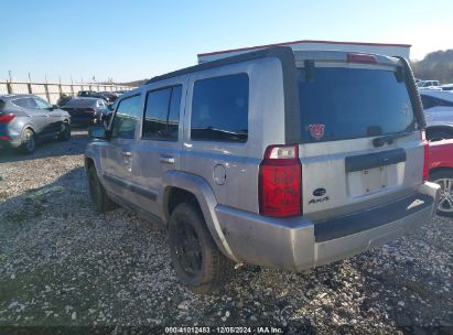 2007 JEEP COMMANDER SPORT Silver  Gasoline 1J8HG48K77C626495 photo #4