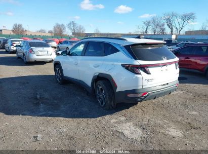 2022 HYUNDAI TUCSON HYBRID SEL CONVENIENCE White  Hybrid KM8JFCA12NU076827 photo #4