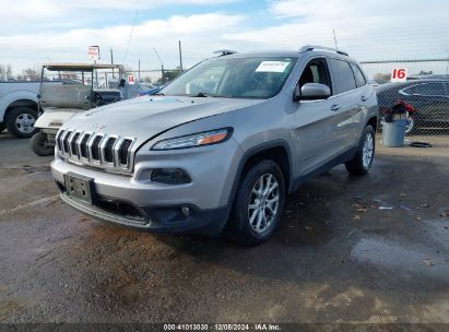 2016 JEEP CHEROKEE LATITUDE Silver  Gasoline 1C4PJMCB3GW304818 photo #3