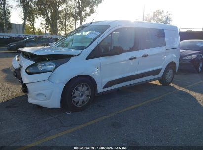 2015 FORD TRANSIT CONNECT XLT White  Gasoline NM0LS7F74F1211724 photo #3