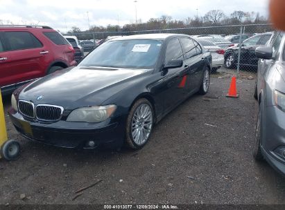 2008 BMW 750LI Black  Gasoline WBAHN83588DT87408 photo #3