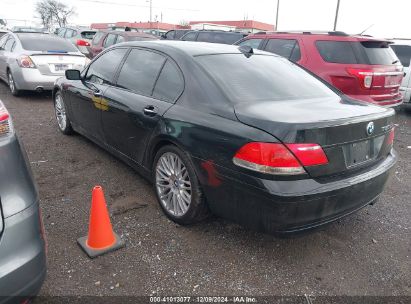 2008 BMW 750LI Black  Gasoline WBAHN83588DT87408 photo #4