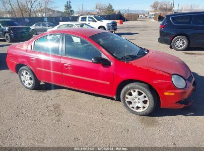 2005 DODGE NEON SXT Red  Gasoline 1B3ES56C65D289434 photo #1