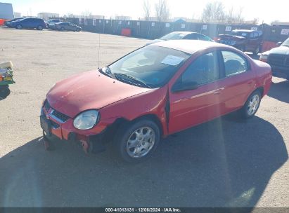 2005 DODGE NEON SXT Red  Gasoline 1B3ES56C65D289434 photo #3