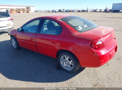 2005 DODGE NEON SXT Red  Gasoline 1B3ES56C65D289434 photo #4