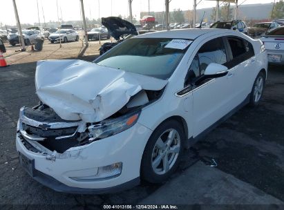 2014 CHEVROLET VOLT White  Hybrid 1G1RG6E45EU146579 photo #3