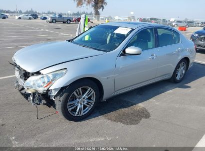 2015 INFINITI Q40 Silver  Gasoline JN1CV6AP8FM502398 photo #3