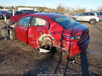 2018 TOYOTA YARIS IA Red  Gasoline 3MYDLBYV2JY313712 photo #4