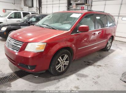 2010 DODGE GRAND CARAVAN SXT Red  Gasoline 2D4RN5DX9AR127935 photo #3