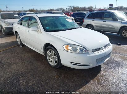 2012 CHEVROLET IMPALA LT White  Gasoline 2G1WB5E39C1111538 photo #1