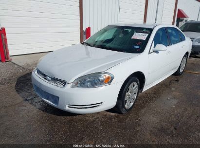 2012 CHEVROLET IMPALA LT White  Gasoline 2G1WB5E39C1111538 photo #3