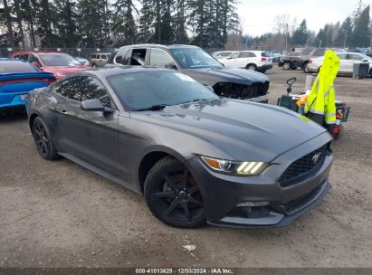 2015 FORD MUSTANG ECOBOOST Gray  Gasoline 1FA6P8TH9F5311921 photo #1