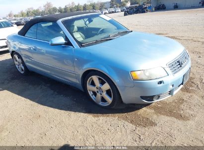 2006 AUDI A4 1.8T Light Blue  Gasoline WAUBC48HX6K003385 photo #1