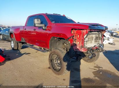 2024 GMC SIERRA 3500HD 4WD  LONG BED DENALI Red  Diesel 1GT49WEY9RF203312 photo #1