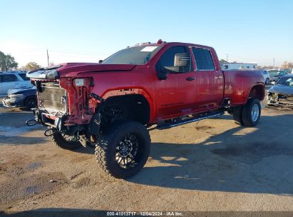 2024 GMC SIERRA 3500HD 4WD  LONG BED DENALI Red  Diesel 1GT49WEY9RF203312 photo #3