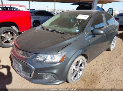 2019 CHEVROLET SONIC PREMIER AUTO Gray  Gasoline 1G1JF5SB8K4124097 photo #3