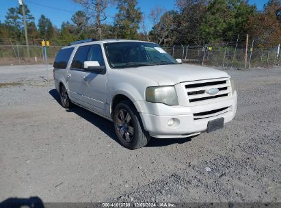 2009 FORD EXPEDITION EL LIMITED White  Flexible Fuel 1FMFK19599LA14186 photo #1